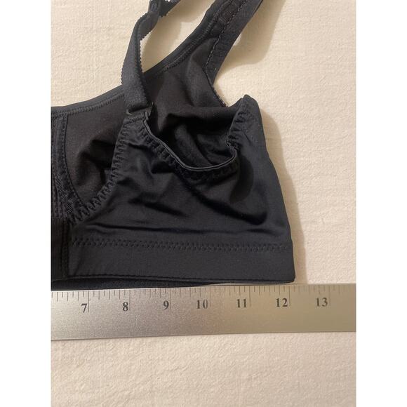 Pure Lime 34B Sports Bra Back Closure Underwireless No Padding Active‎ Workout - Picture 5 of 7